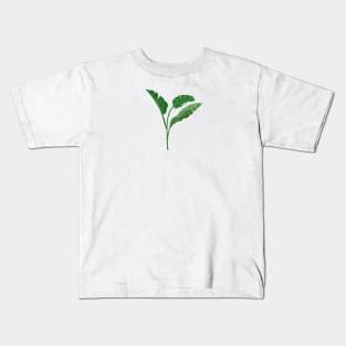 Banana Leaves Botanical Kids T-Shirt